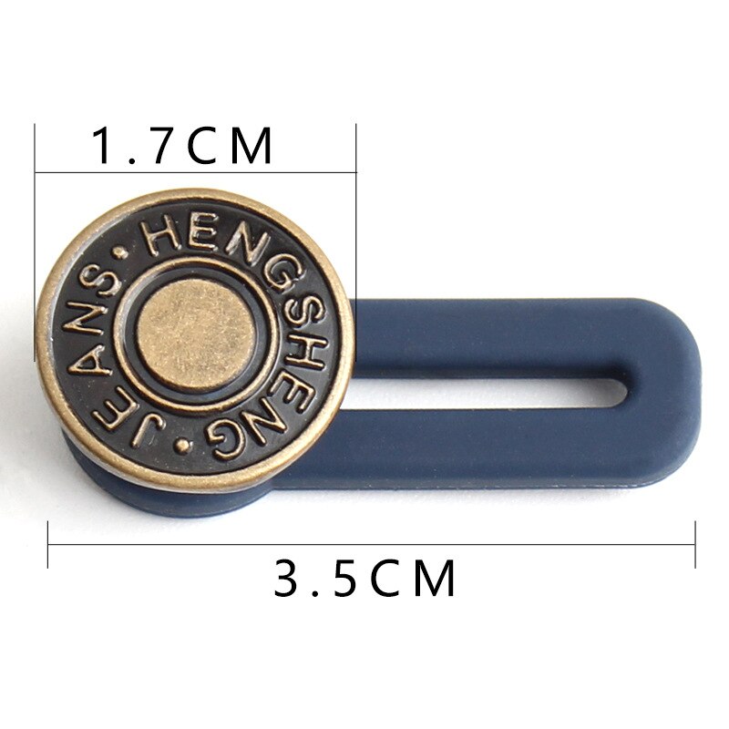 Snap Metalen Verlengd Knop Voor Kleding Jeans Passen Perfect Fit Sluiting Knop Op Kleding Zelf Verhogen Verminderen Taille Geen Naaien