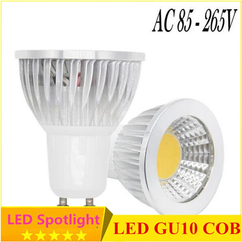 Super heldere 220 v LED Lampen GU10 LED Lamp 7 w 10 w 15 w 18 w Spot Lampen COB GU 10 Licht Energiebesparende Verlichting Woondecoratie