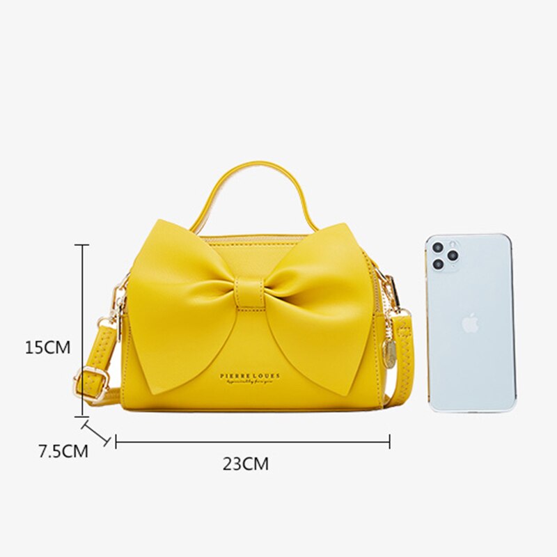 Elegante Vrouwen Lederen Handtassen Vrouwelijke Schouder Crossbody Tassen Voor Vrouwen Handtassen Dames Messenger Handtas Boog