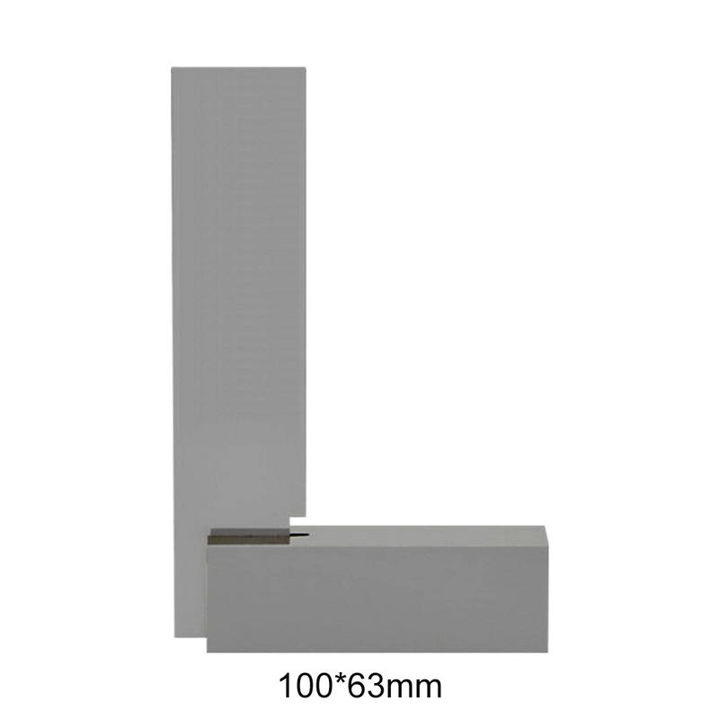 Hoek Heerser Gauge 90 Graden 1 Niveau Breed Base Hoek Heerser 90 Graden Vierkante Tool Rvs Meting Tool: 100 X 63mm