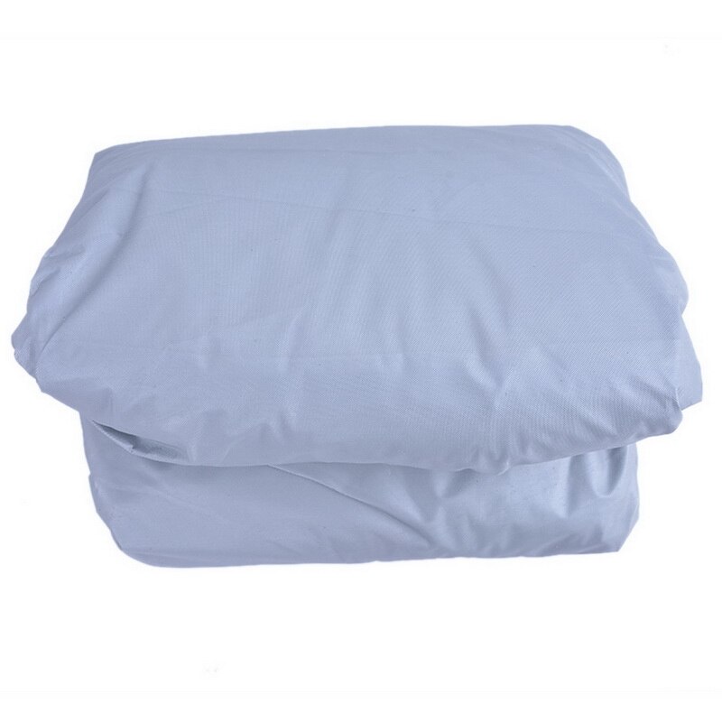 1 ud. Cubiertas para coche entero Universal nieve polvo sol sombra ultravioleta cubierta plata clara Auto Protector de exterior cubre polvo lluvia resistente