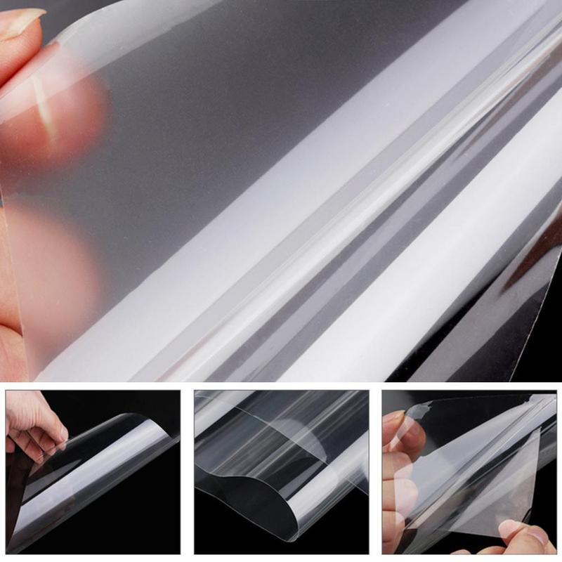 Selvklæbende gennemsigtig film til møbler marmor træ desktop beskyttende film bordplade klistermærker