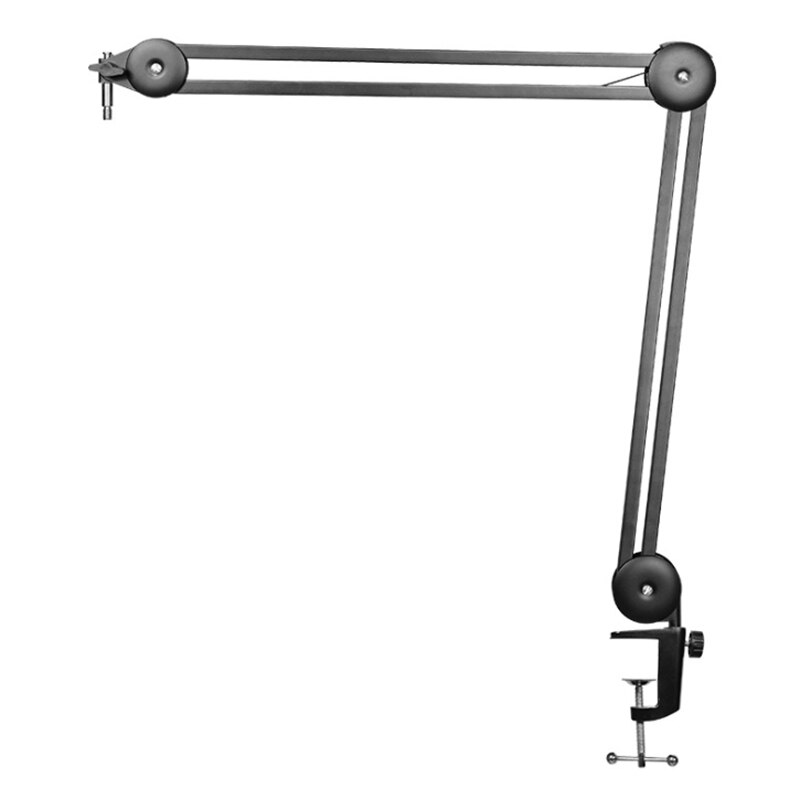 Boom Arm Microphone Stand Heavy Duty Adjustable Suspension Scissor Spring Built-in Mic Stand For Blue Yeti Blue Snowball Bracket