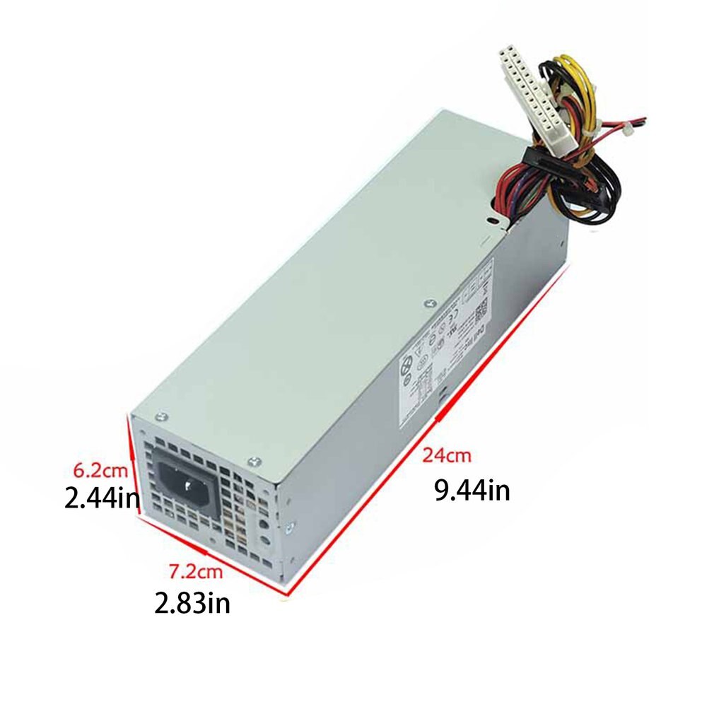 Computer Power Supply Unit - 240W AC Adapter for Dell Desktops - H240AS-00 D240ES-00 L240AS-01 AC240AS-00