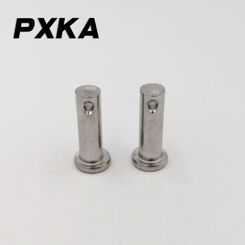 M6 M8 M10 M12 GB882 stainless steel 304 pin shaft flat head cylindrical pin with hole positioning pin