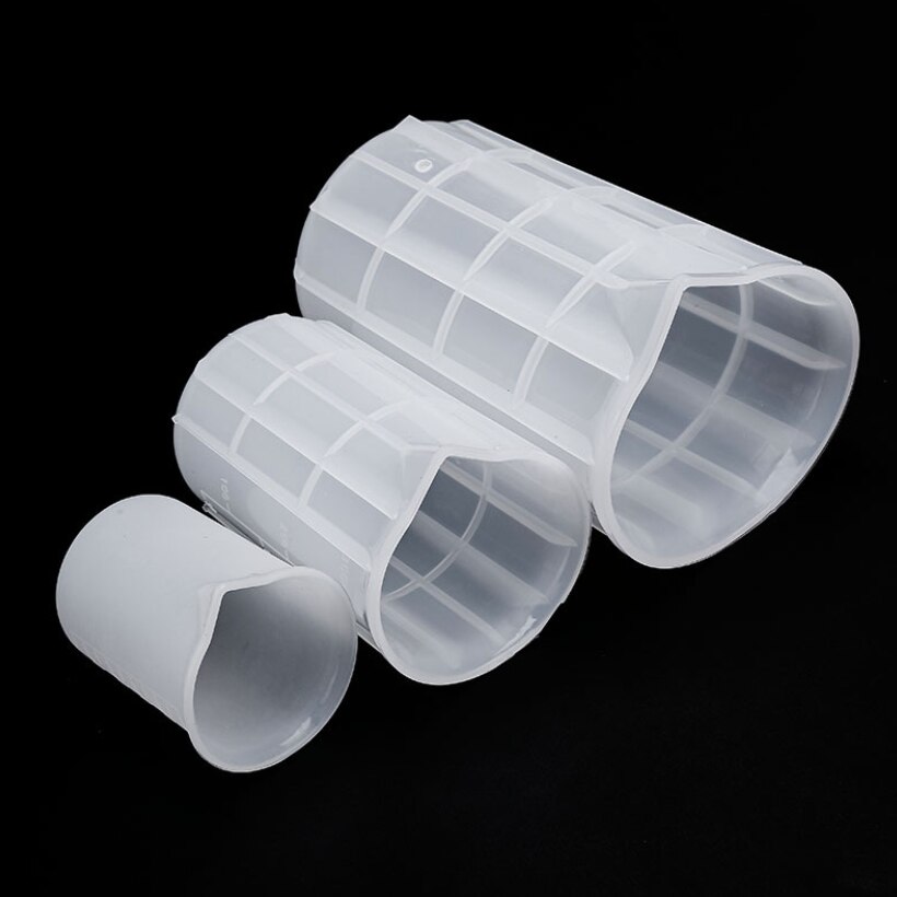 1PC Cristal Époxy Tasse à Mesurer En Silicone BRICOLAGE Outil Fait Main avec Échelle antiadhésif Réglage Tasses de Mélange