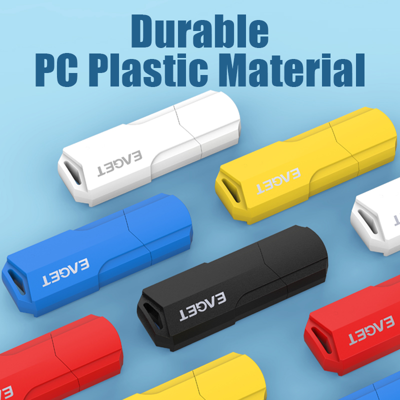 Eaget 5/10 Stück Packung USB-Stock USB 2.0-Blitz-Laufwerk Schlüssel Erinnerung Stock 4 GB 8 GB 16 GB 32 GB Multi-Farbe-Stock-einstellen für PC Tablette