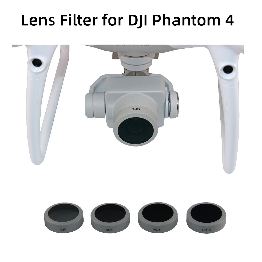 ND4 ND8 ND16 Cpl Polarisatie Lens Filter Uv Neutral Density Filter Kits Voor Dji Phantom 4 Pro 4A Geavanceerde Camera accessoires