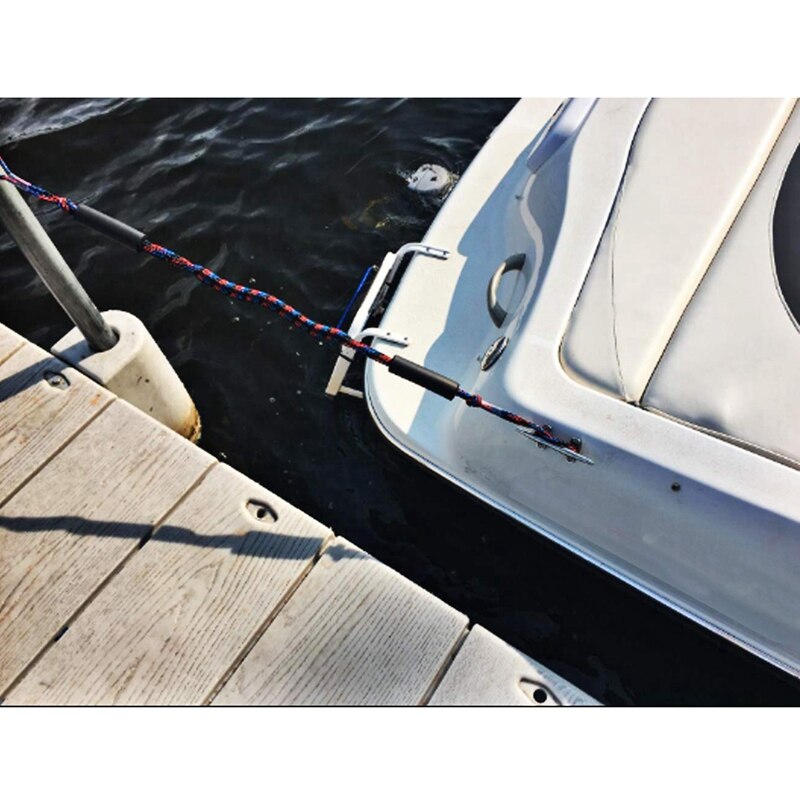1 stk bungee dock line fortøjning reb marine fortøjning reb til båd pwc jetski ponton kajak
