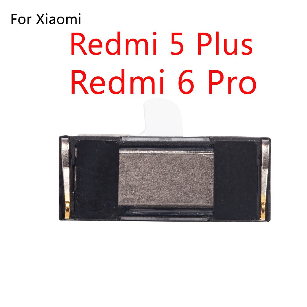 Ørestykke øre lyd top højttaler modtager til xiaomi redmi 4 pro 3 3x 3s s2 note 8 7 6 5 2 3 pro 4 4x 6a 5a