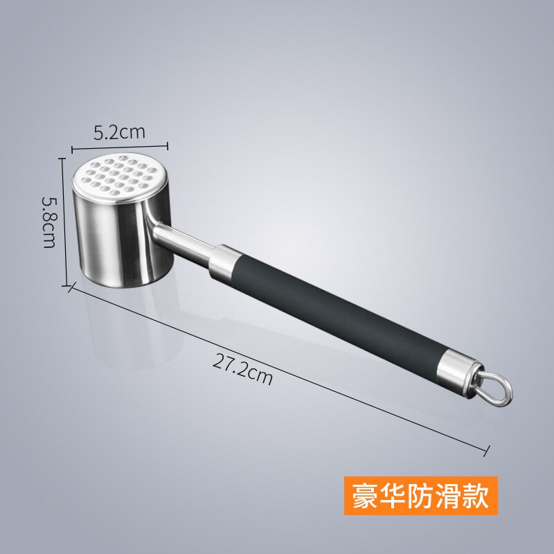 Kitchen household meat hammer 304 stainless steel steak meat hammer German pork chop hammer loose meat hammer artifact: B