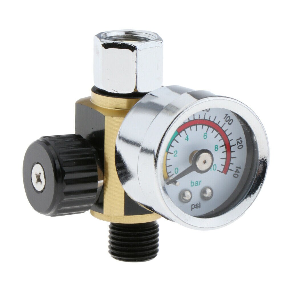 Air Control Pressure Regulator Compressor 0-10 Bar Replacement Accessories