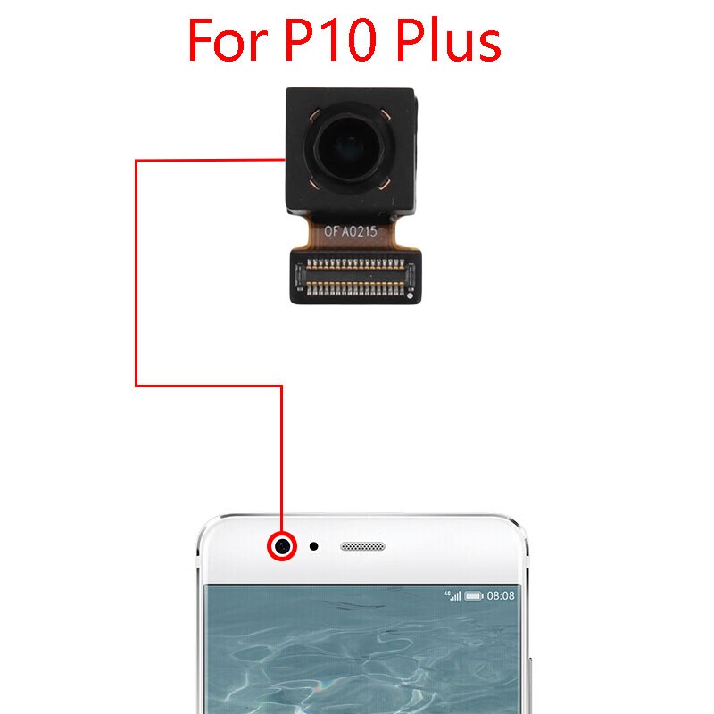 Front-Facing Camera Voor Lens Vervanging Voor Huawei P10 Plus Vergadering