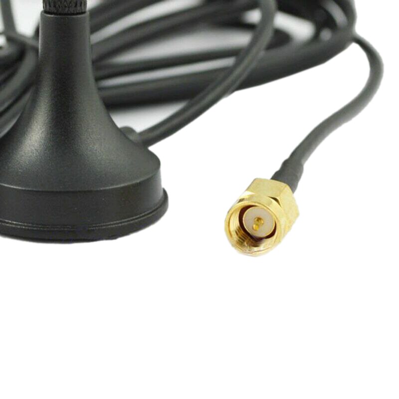 433 mhz 5 dbi antenn gsm antenn sma hankontakt magnetisk bas för skinkradio