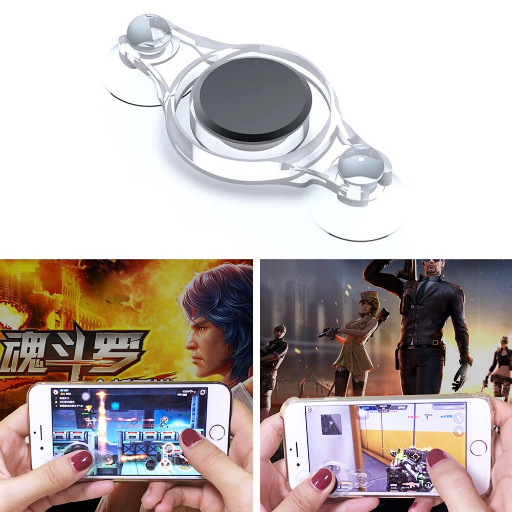 Peso leve lavável jogo móvel rocker mini telefone tablets atirador controlador durável reusável jogo gatilho cores aleatórias