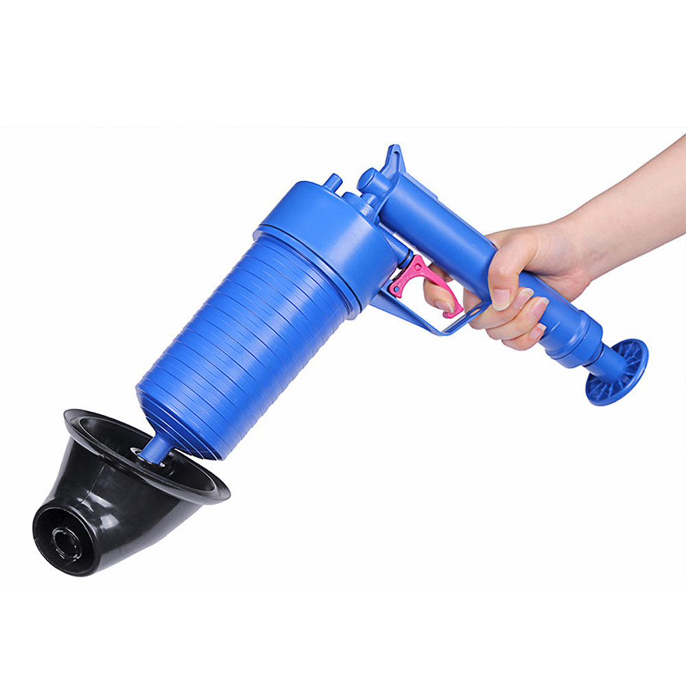 Pressure Pump Cleaner Unclogs Toilet Hand Powered Plunger Set Bathroom Toilet Suction Cup Toilet Plungers #M20