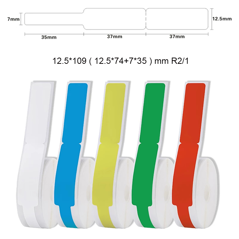 Niimbot D101/D11 / D110 Label Machine Sticker Kabel Label Vlag Pigtail Netwerk Kabel Papier Thermisch Label Lint Waterdicht tape