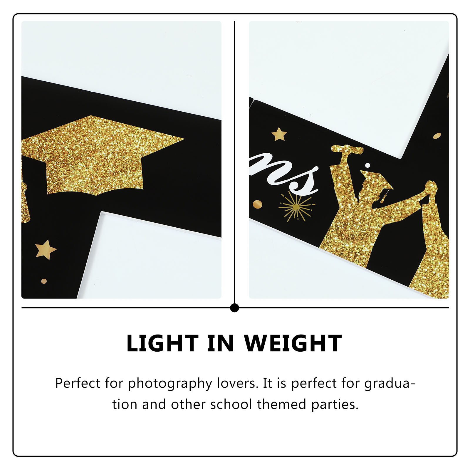 Graduation Decorative Frame Photo Prop Graduation ... – Vicedeal