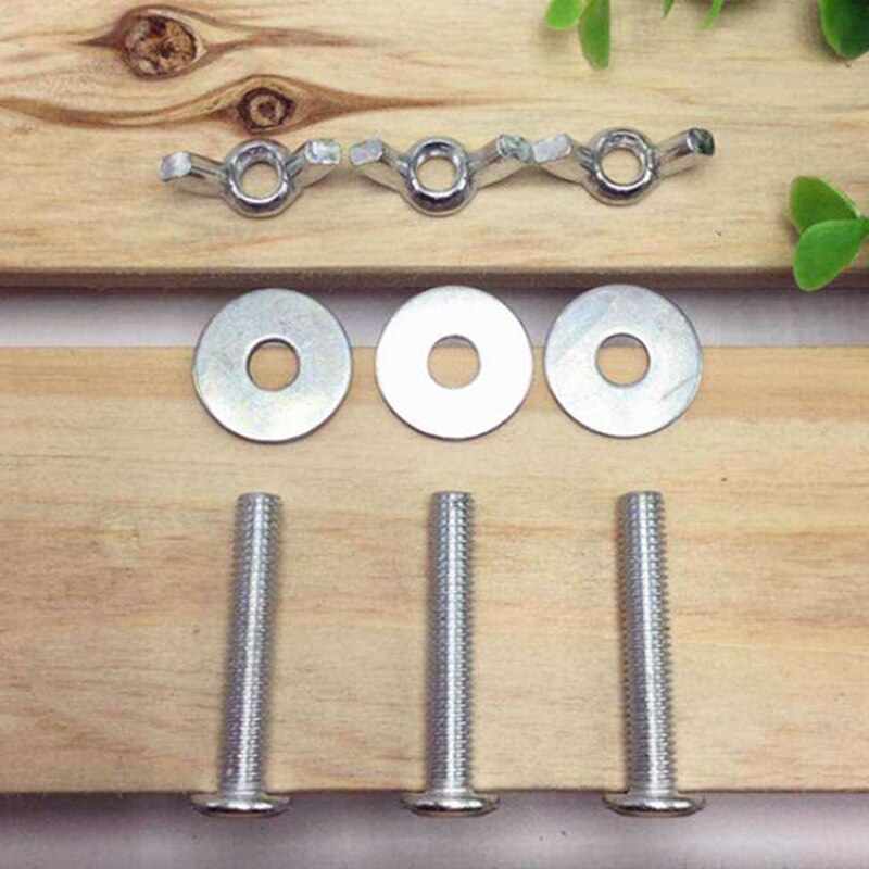 Novedad de , , tornillos de ajuste de tornillo de retención para bloqueo de nido de aves, anillo antimordida, jaulas para casa, caja de cría de loros