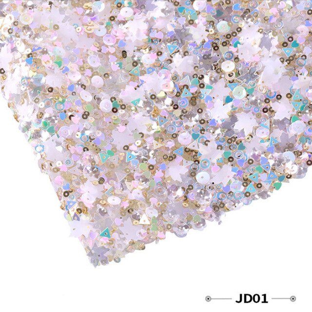 Tapis de Table pour Nail Art en diamant, avec strass brillants, lavable, support de manucure, coussin d&#39;entraînement pour Salon de beauté, 40x25CM: JD01