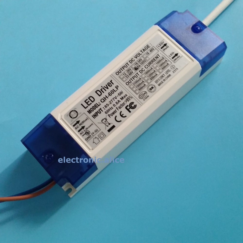 1 Pcs 18-30x3W Led Driver Voeding 600mA Voor 30 Pcs 3W High Power Led Chip