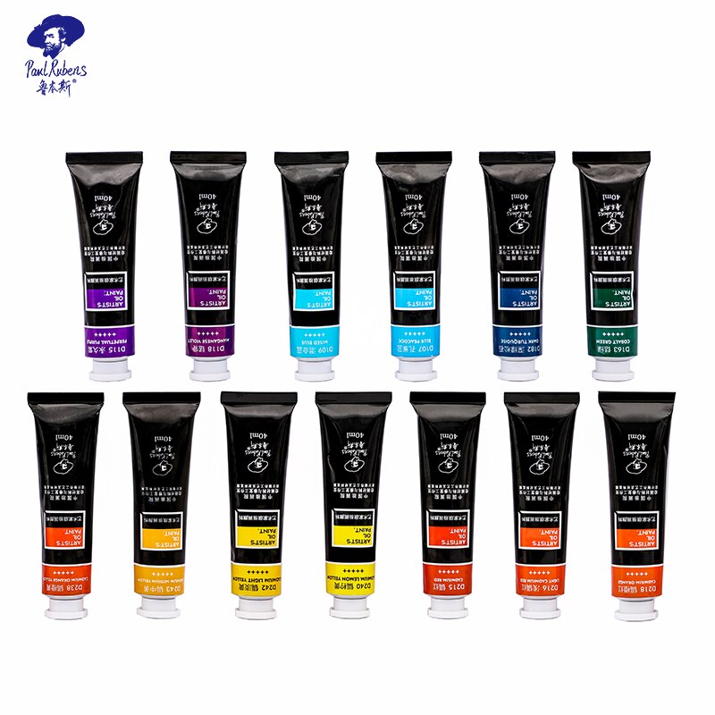 Officiële Paul Rubens 40Ml Professionele Olie Kleur Buizen Art Leverancier D Serie Olie Verf Voor Kunstenaar En Gallery