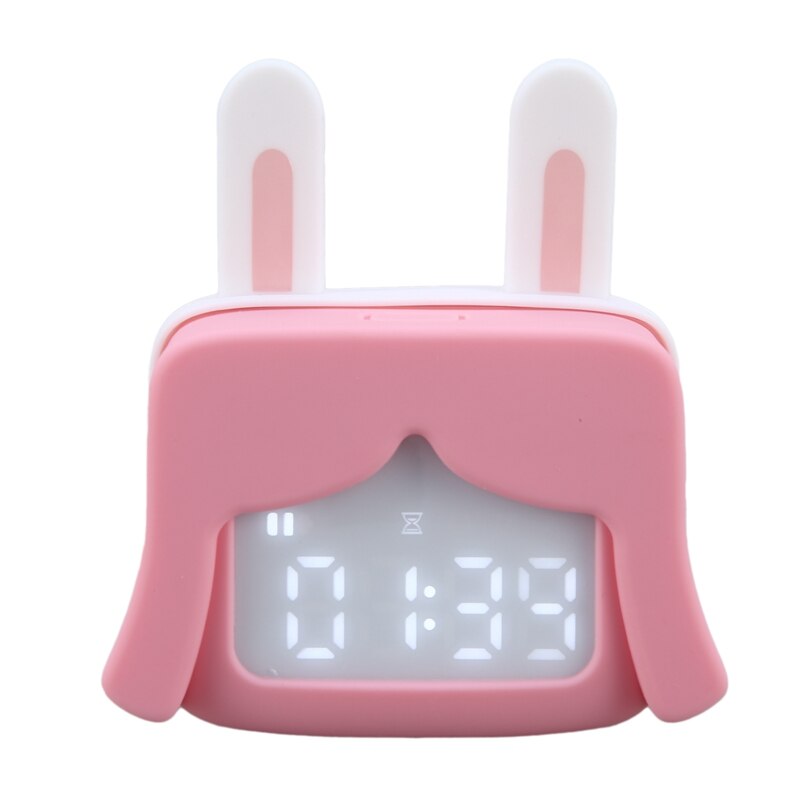 Cartoon Alarm Clock Children's Small Alarm Clock Bedroom Bedside Smart Luminous Electronic Clock