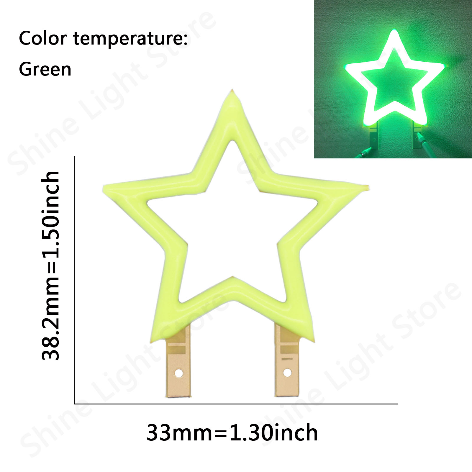 Velas LED COB Micro Flash Edison 3V LED diodo de filamento de Color de cumpleaños decoración de letras de amor accesorios de bombilla DIY: Color blanco cálido