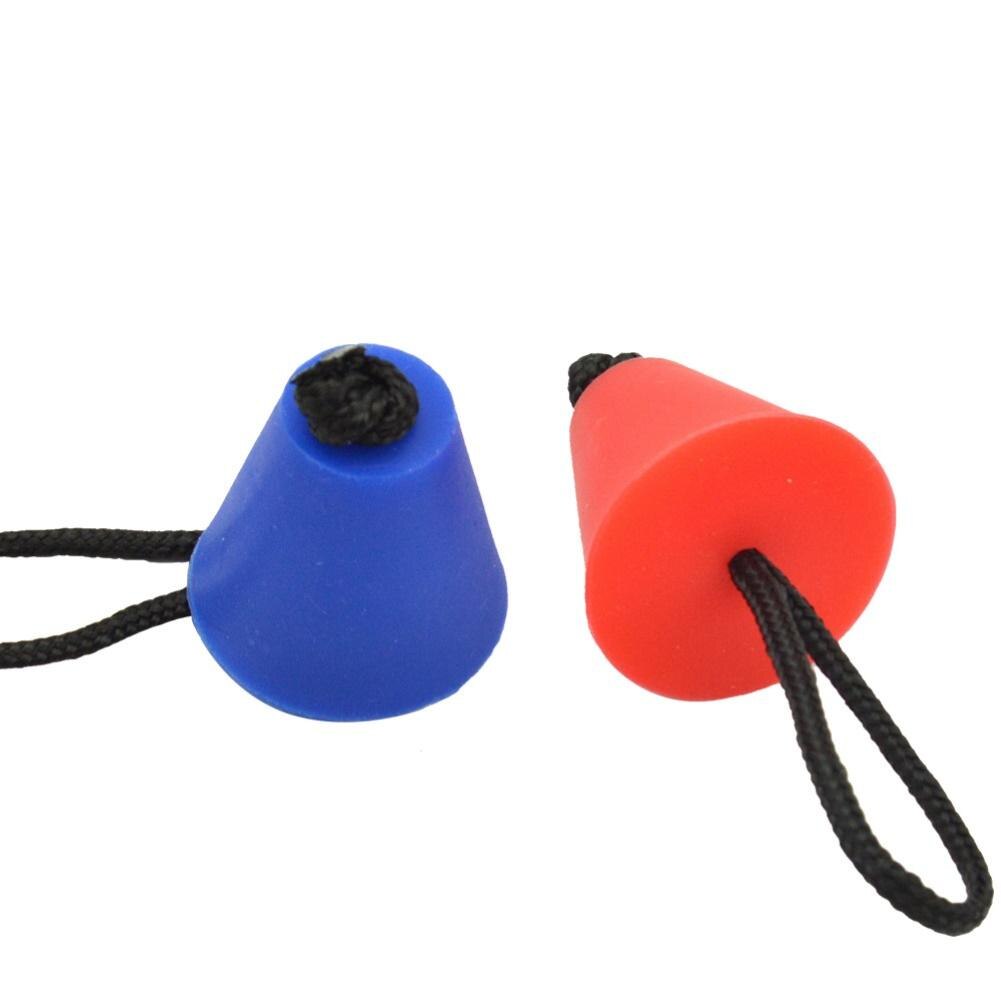 4Pcs Kajak Opblaasbare Boot Kano Afvoer Gaten Siliconen Scupper Pluggen Stopper