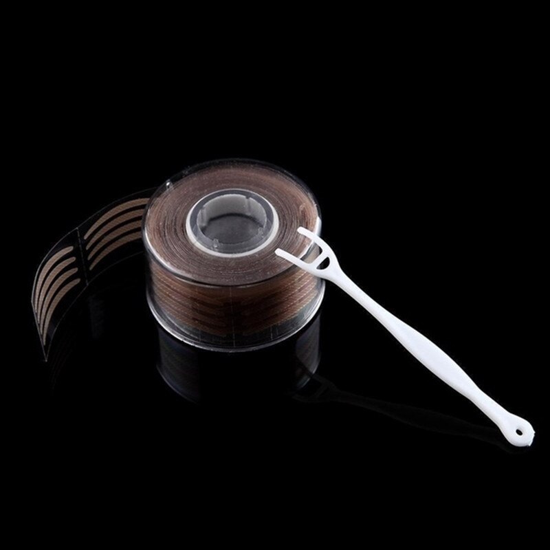 600Pcs/Reel Dubbele Ogen Make Up Ooglid Sticker Vouw Zelfklevende Ooglid Tape Stickers Make Clear Onzichtbare Oog tool