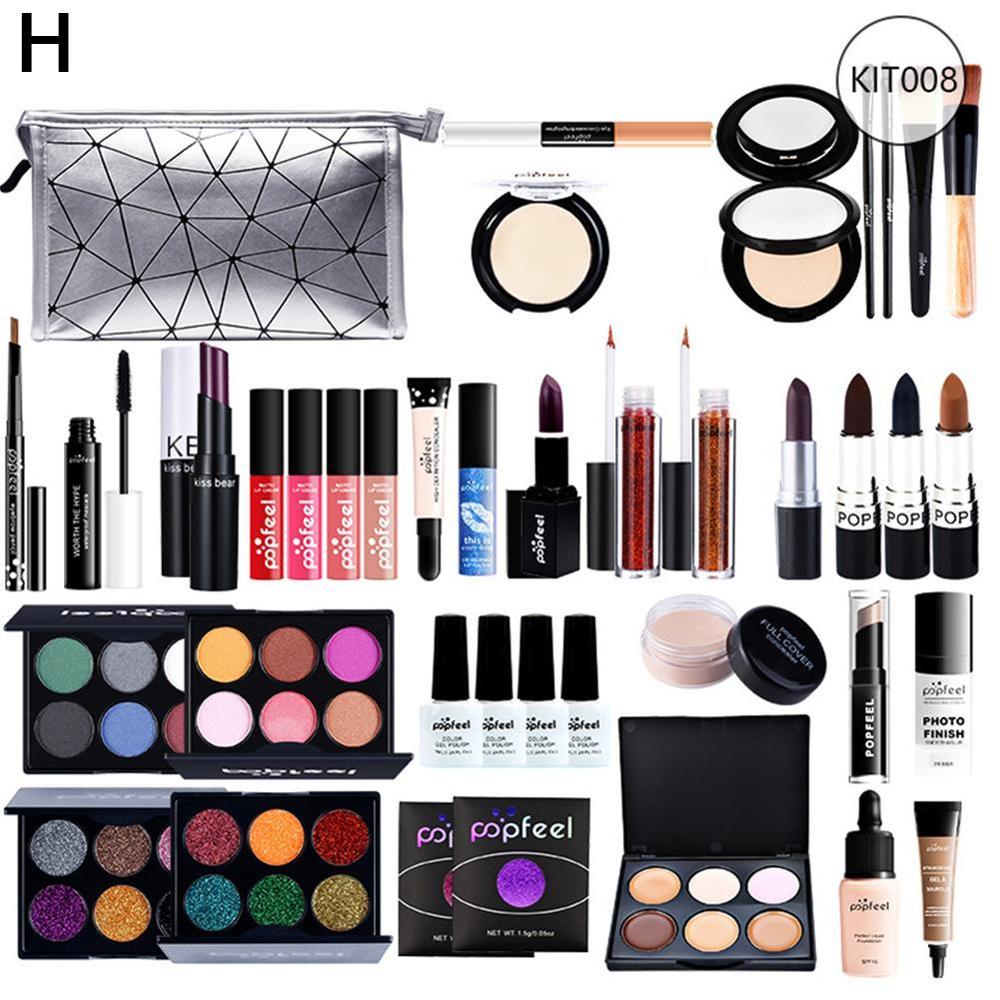 Multi-color Makeup set female beginner student novice light of set makeup combination cosmetic box full T8J0: H
