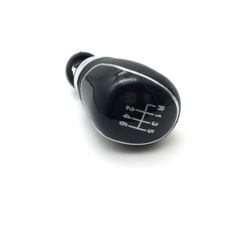 Car Gear Manuel Stick Shift Knob For FORD FOCUS MK2 FL MK3 MK4 MK7 TRANSIT GALAXY FIESTA: black 6speed