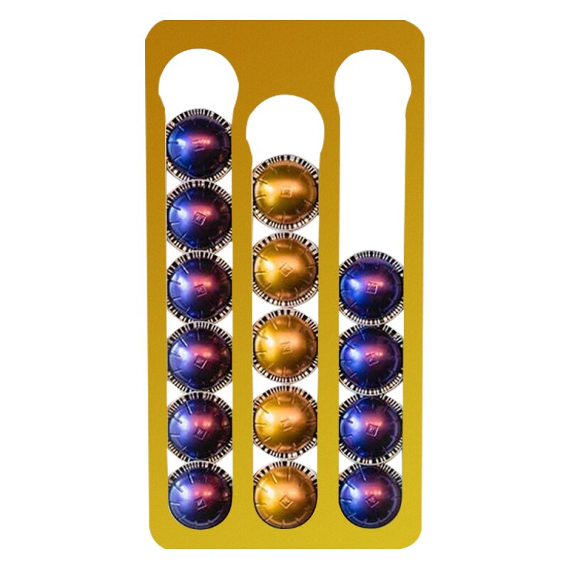 Dolce Gusto – support mural de stockage de capsules de café, support en aluminium, peut accueillir 17/18