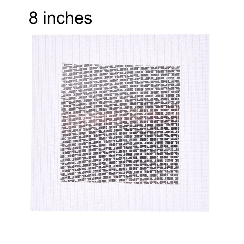 Mesh Wall Repair Patch Adhesive Fix Net Drywall Hole Ceiling Plaster Damage Aluminum Plate 4/6/8 Inch
