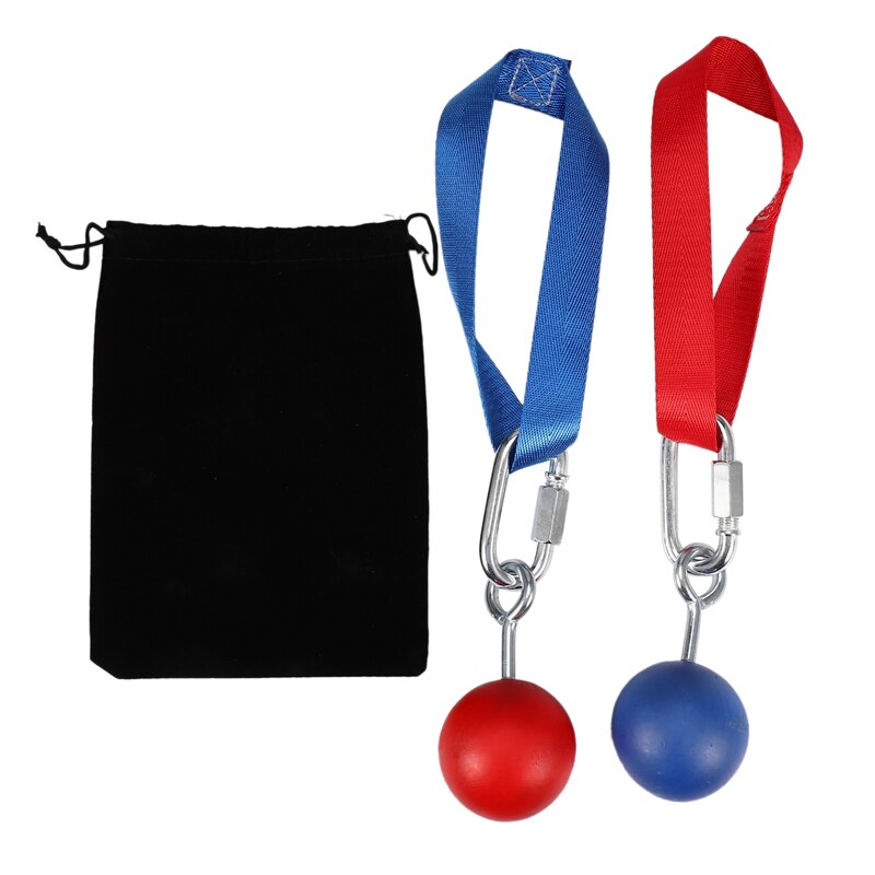 1Pair Arm Force Wrist Force Grip Training Pull Up Power Ball Hold Grips Fitness Equipment Hand Grip Strength Trainer: Default Title