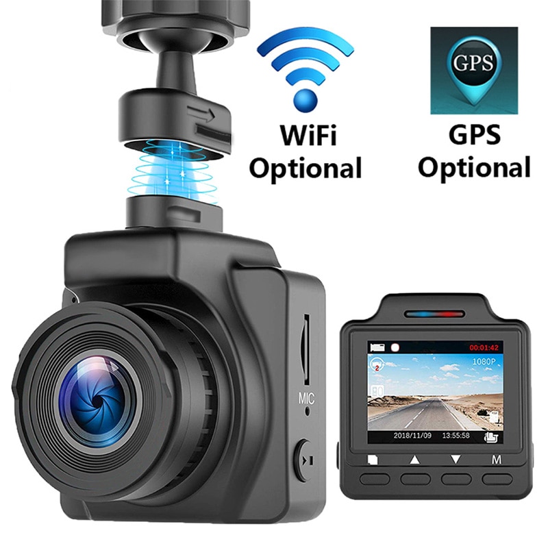 Rdvr Full Hd 1080P Dash Cam Mini Wifi Camera Gps Super Video Auto Dash Camera Registrator Recorder Dashcam G-Sensor Nachtzicht