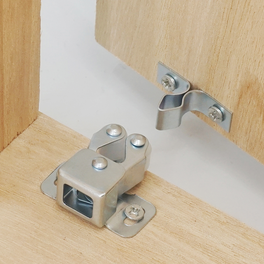 10/5/2 Sets Cabinet Roller Catch Door Stop Closer Stoppers Damper Buffer Clasp Latch for Wardrobe Cupboard Furniture Hardware