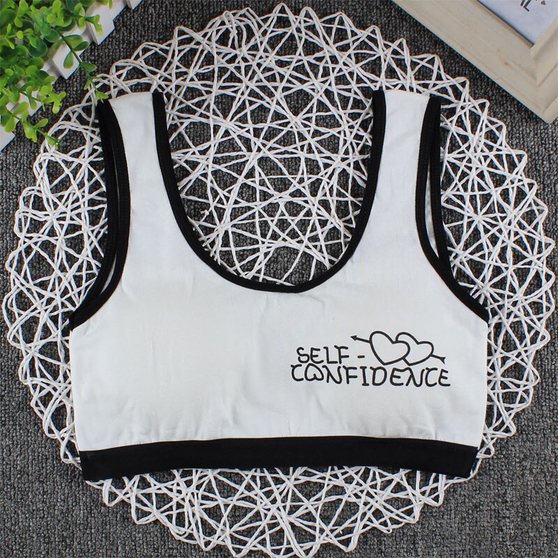Ondergoed Voor Meisjes Tops Voor Tieners Kleding Bras Mooie Meisjes Afdrukken Ondergoed Beha Vest Kinderen Ondergoed Sport Ondergoed: 4