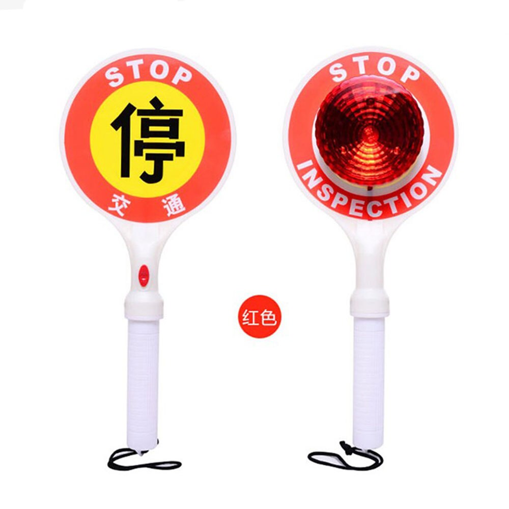 Two-Way Handheld LED Traffic Sign Stop Light Lamp ... – Vicedeal