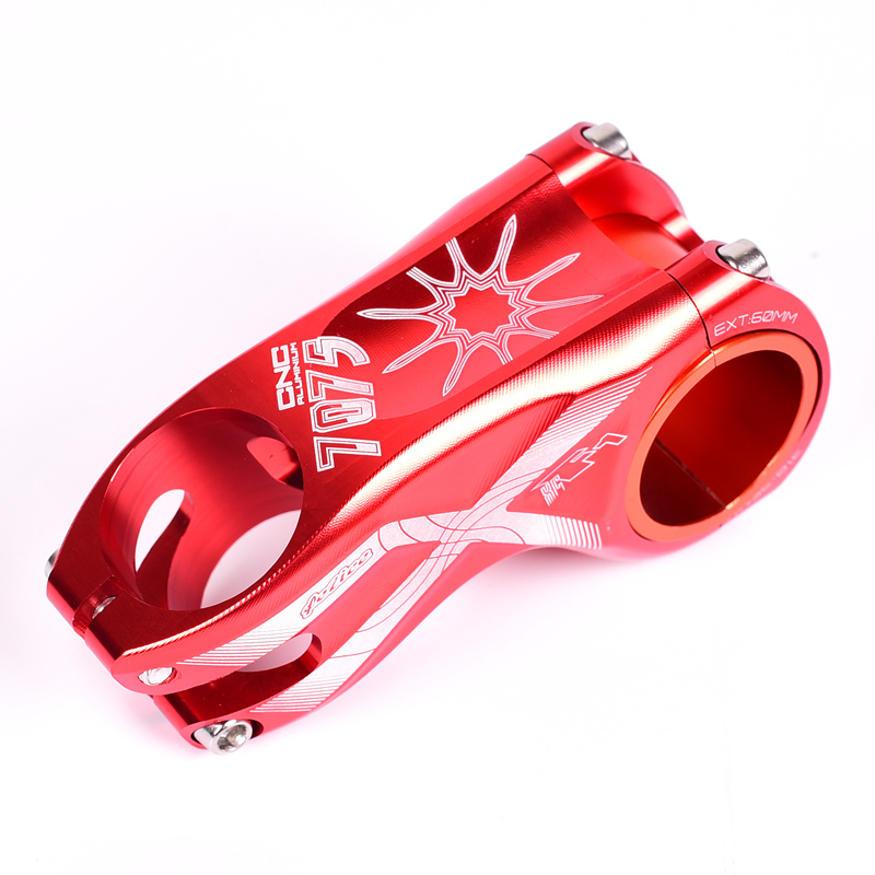 Felice Mtb Fiets Stuurpen Ultralight Fiets Stuur Riser-17 Graden 60 Mm Grote Wiel Diameter Xc/Am 31.8/35 Mm