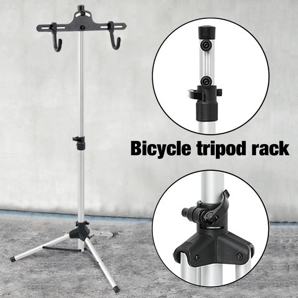 Bike Work Stand Bicycle Repair Tools Adjustable Fold Aluminum Alloy Bike Rack Holder Storage Bicycle Repair Stand