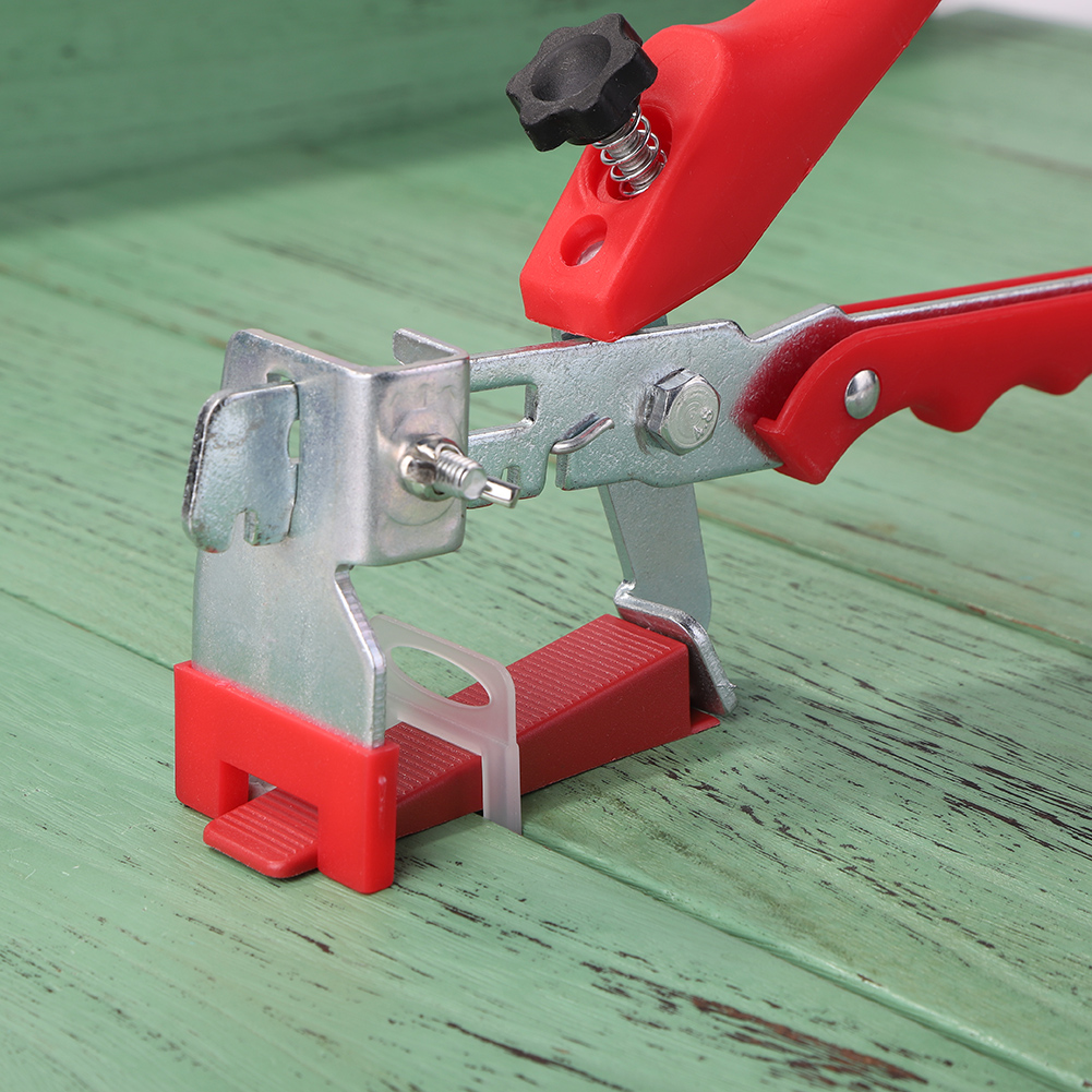 201pcs Tile Leveling Pliers with Spacer Wedge Tiling Accessories Construction Laying Tile Tool Kit