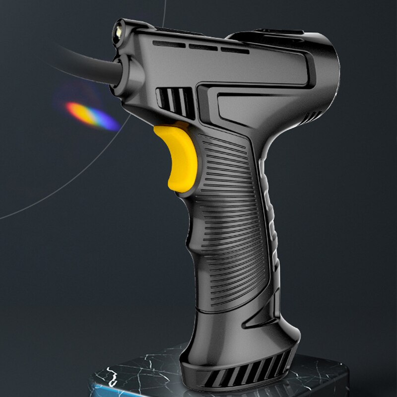 120W Tragbare Auto Reifen Pumper Wiederaufladbare Drahtlose Aufblasbare Pumpe Digital Anzeige Luftpumpe Automatische Reifen Inflator Ausrügestochen