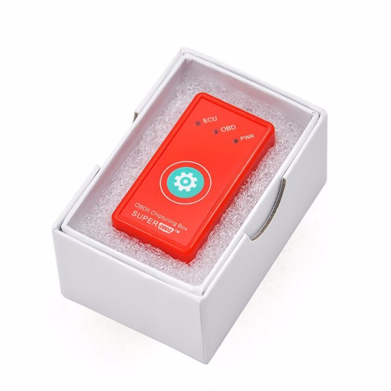 1pc SuperOBD2 Chip tuning Box OBDII Interface Plug and Drive OBD for diesel