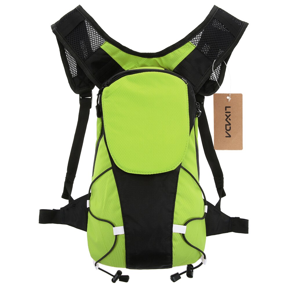 5L Lightweight USB Rechargeable Reflective Backpack with LED Signal Light Outdoor Sport Safety Bag Gear for Cycling Jogging
