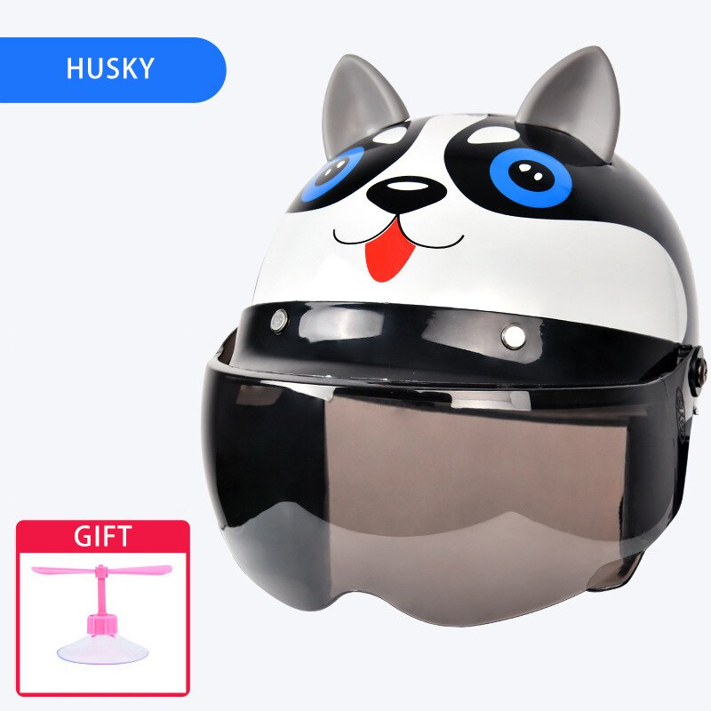 GOPLUSS Kid Safety Bike Helmets High Density PC Cartoon Skating Child Cycling Riding Kids Bicycle Helmets Skiing Safety Helmet: Husky
