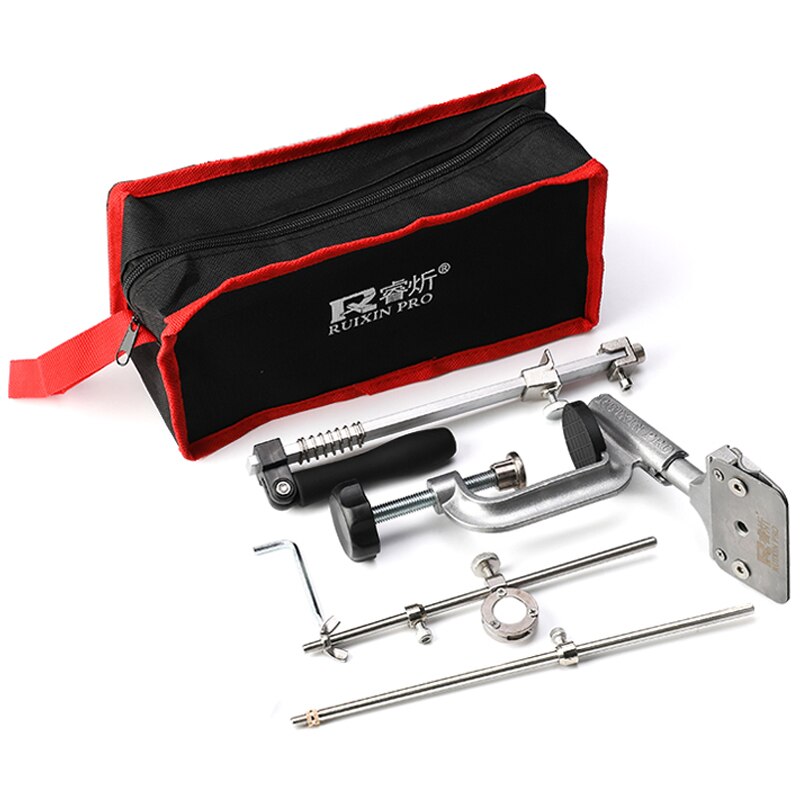 RUIXIN pro coltello rotante a 360 gradi affilacoltelli multifunzione ad angolo fisso impostato di pietra per affilare i diamanti: RUIXIN pro