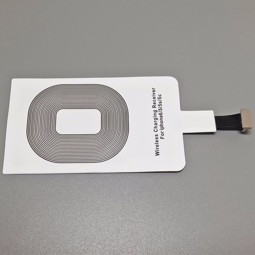 Alloet Draadloze Oplader Receiver Coil Pad Voor Iphone 5 5S 6 6S 6S Plus Ipad Mini Smart qi Draadloos Opladen Adapter Mat