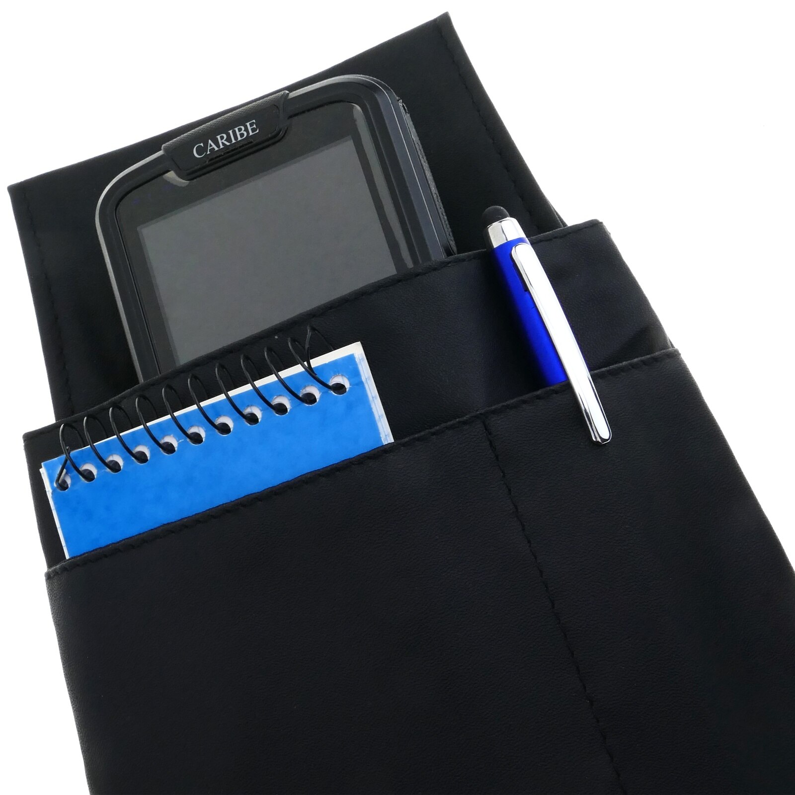 PrimeMatik - Bolsa de camarero de cinturón para terminal PDA teléfono bolígrafo y libreta