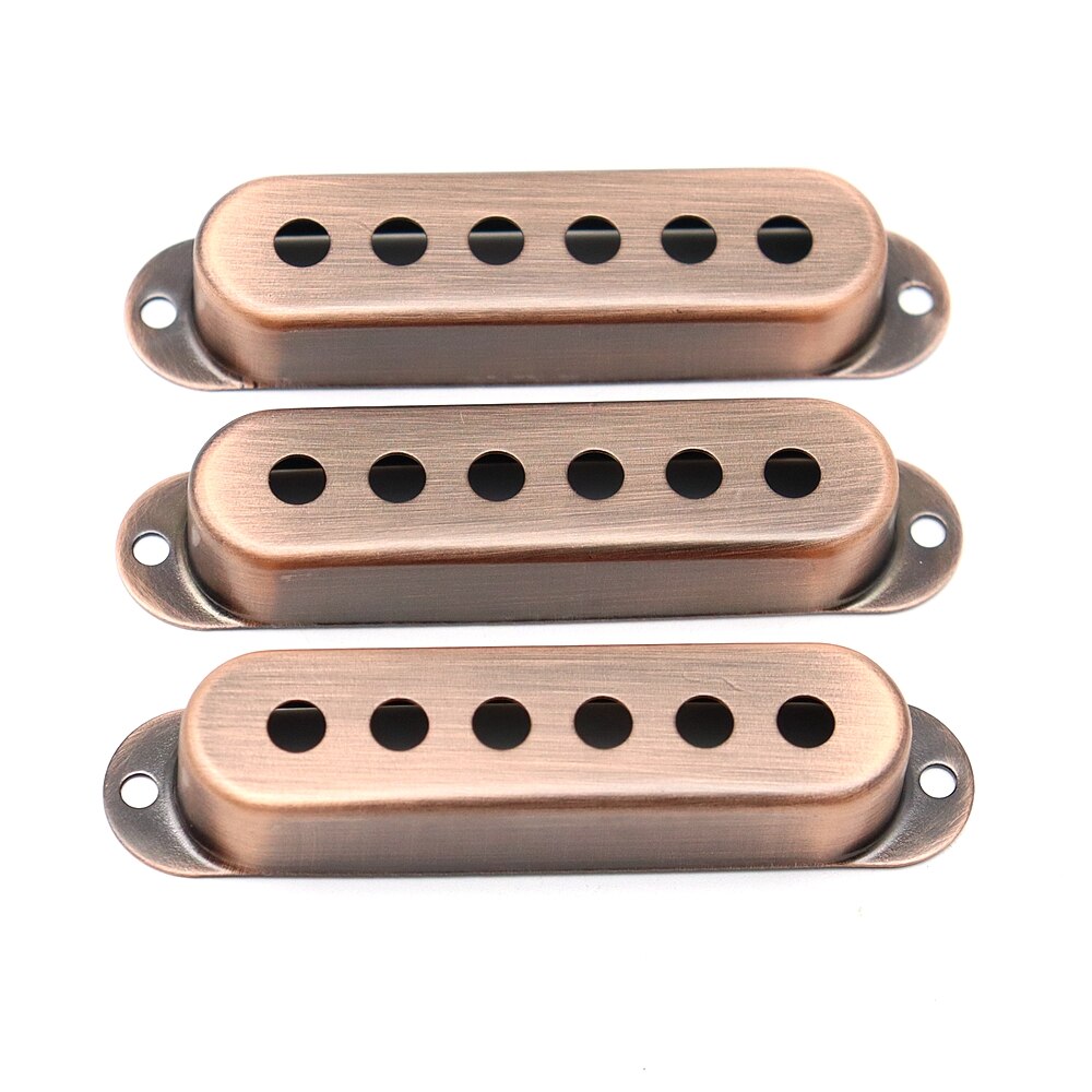 Couvercle de micro pour guitare électrique en laiton, 3 pièces, 48mm/50mm/52mm, accessoires de guitare ST SQ